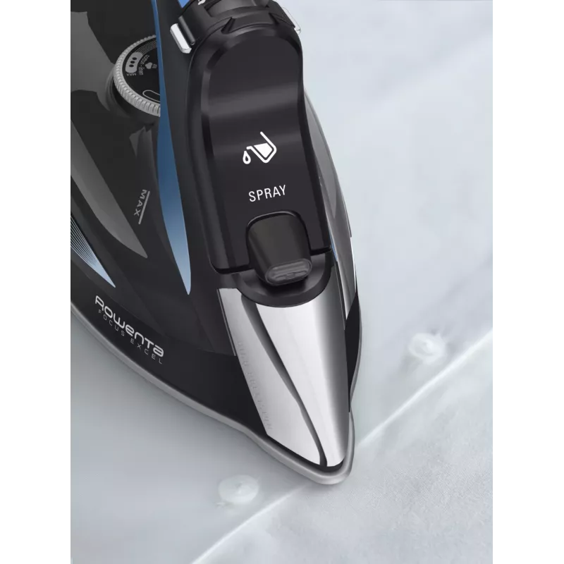 Rowenta DW5310 garinis lygintuvas Microsteam 400 HD Laser padas 2700 W juoda, mėlyna