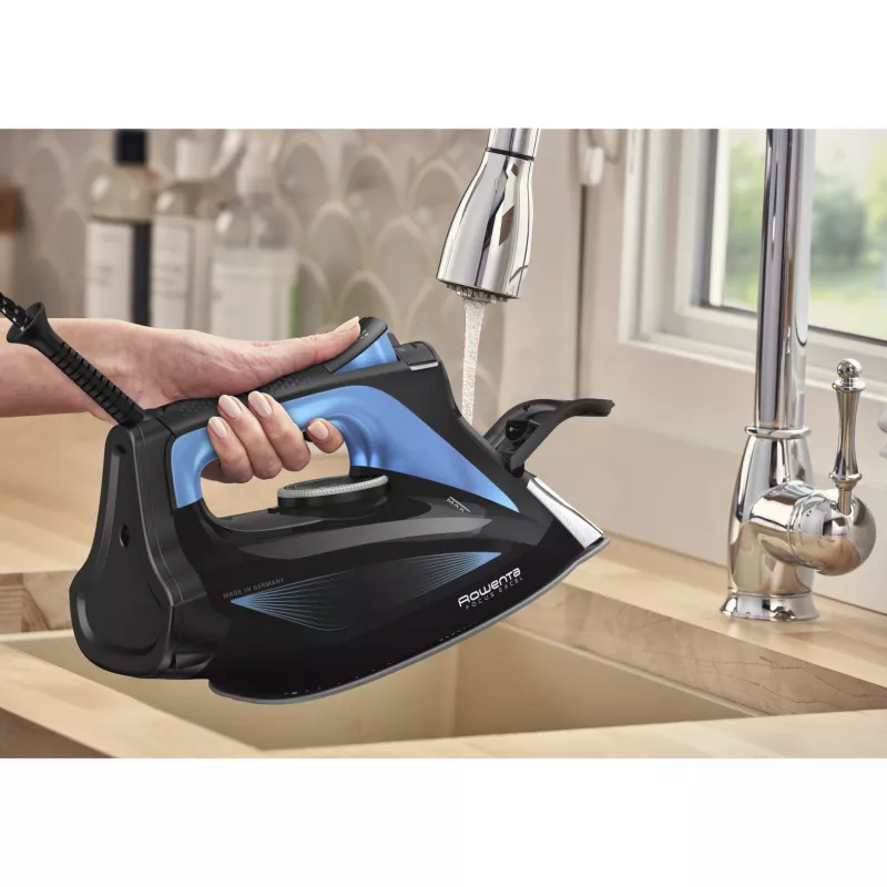 Rowenta DW5310 garinis lygintuvas Microsteam 400 HD Laser padas 2700 W juoda, mėlyna