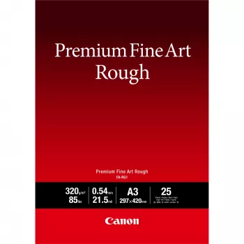 Canon FA-RG1 Premium Fine Art Rough popierius, A3, 25 lapai, 320 g/m², 540 µm