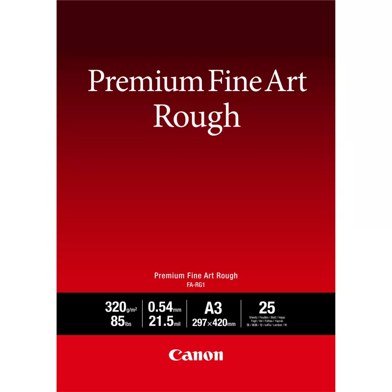 Canon FA-RG1 Premium Fine Art Rough popierius, A3, 25 lapai, 320 g/m², 540 µm