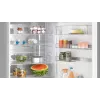 Bosch Serie 6 KGN49LBCF šaldytuvas-šaldiklis Pastatomas 440 L Juoda
