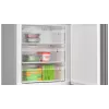 Bosch Serie 6 KGN49LBCF šaldytuvas-šaldiklis Pastatomas 440 L Juoda