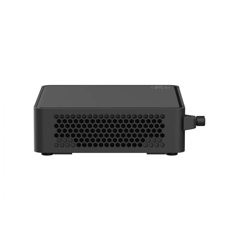 „Mini PC“ plika sistema ASUS NUC 15 Pro RNUC15CRKV700002 — „Intel Core Ultra 7 265H“, 16 branduolių (6P+8E), „Intel Arc 140T“, DDR5 SO-DIMM iki 96 GB, „Wi‑Fi 7“, 2×HDMI 2.1, „Thunderbolt 4“
