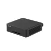 „Mini PC“ plika sistema ASUS NUC 15 Pro RNUC15CRKV700002 — „Intel Core Ultra 7 265H“, 16 branduolių (6P+8E), „Intel Arc 140T“, DDR5 SO-DIMM iki 96 GB, „Wi‑Fi 7“, 2×HDMI 2.1, „Thunderbolt 4“