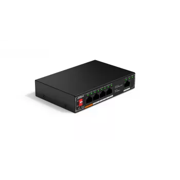 Dahua Technology PoE SF1005P Nevaldomas L2 Fast Ethernet (10/100) Maitinimas per Ethernet (PoE) Juodas