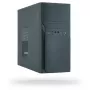 PC korpusas CHIEFTEC ATX Mini-Tower Alu Brossé SECC juodas — Micro ATX, 2×3,5 colio lizdai, 2×5,25 colio lizdai, USB2.0+2×USB3.2 Gen1