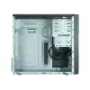 PC korpusas CHIEFTEC ATX Mini-Tower Alu Brossé SECC juodas — Micro ATX, 2×3,5 colio lizdai, 2×5,25 colio lizdai, USB2.0+2×USB3.2 Gen1
