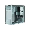 PC korpusas CHIEFTEC ATX Mini-Tower Alu Brossé SECC juodas — Micro ATX, 2×3,5 colio lizdai, 2×5,25 colio lizdai, USB2.0+2×USB3.2 Gen1