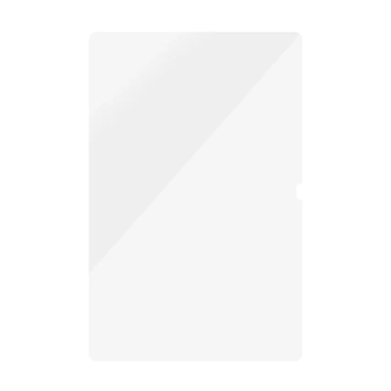 Grūdinto stiklo ekrano apsauga „PanzerGlass“, skirta „Samsung Galaxy Tab A11+“ / „Tab A9+“ — itin platus pritaikymas, PET, skaidri