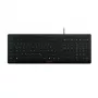 Klaviatūra CHERRY Stream JK-8502DE-2 USB QWERTZ vokiška juoda laidinė 115 klavišų