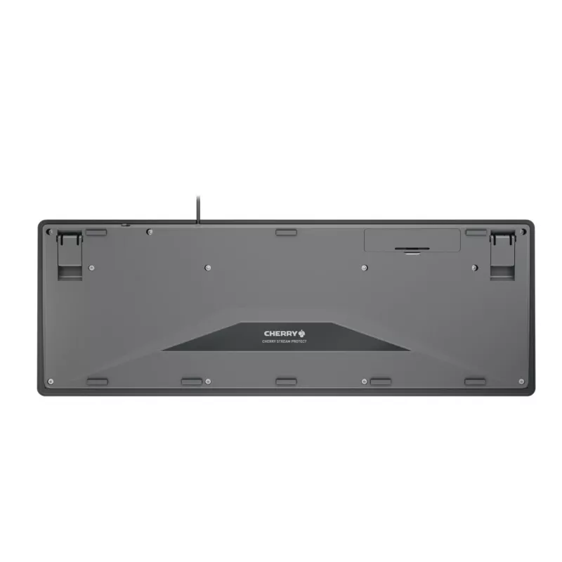 Klaviatūra CHERRY Stream JK-8502DE-2 USB QWERTZ vokiška juoda laidinė 115 klavišų