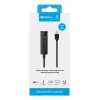 Sandberg Headset USB-C Controller, 1,5 m, Valdiklis, 25 g, Juoda