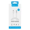 Sandberg USB-C>MicroUSB įkrovimo laidas 1 m, 1 m, USB C, Micro-USB B, baltas