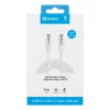 Sandberg USB-C į USB-C USB 3.2 Gen 2 100 W, 3 m, 3 m, USB C, USB C, USB 3.2 Gen 2 (3.1 Gen 2), 10 Gbit/s, Balta
