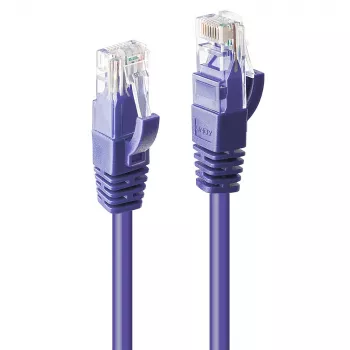 Lindy 15m Cat.6 U/UTP tinklo kabelis, violetinis