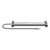 Manhattan USB-C dokas / stotelė su kortelių skaitytuvu ir MST, prievadai (x7): Ethernet, HDMI (x2 4k@60Hz), USB-A (x3) ir USB-C, su energijos tiekimu (PD) 100W - reikalingas išorinis USB-C įkroviklis (nepridedamas). Maitinamas per USB (nereikalingas išorinis maitinimo šaltinis), kai PD nenaudojamas