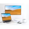 Manhattan USB-C dokas / stotelė su kortelių skaitytuvu ir MST, prievadai (x7): Ethernet, HDMI (x2 4k@60Hz), USB-A (x3) ir USB-C, su energijos tiekimu (PD) 100W - reikalingas išorinis USB-C įkroviklis (nepridedamas). Maitinamas per USB (nereikalingas išorinis maitinimo šaltinis), kai PD nenaudojamas