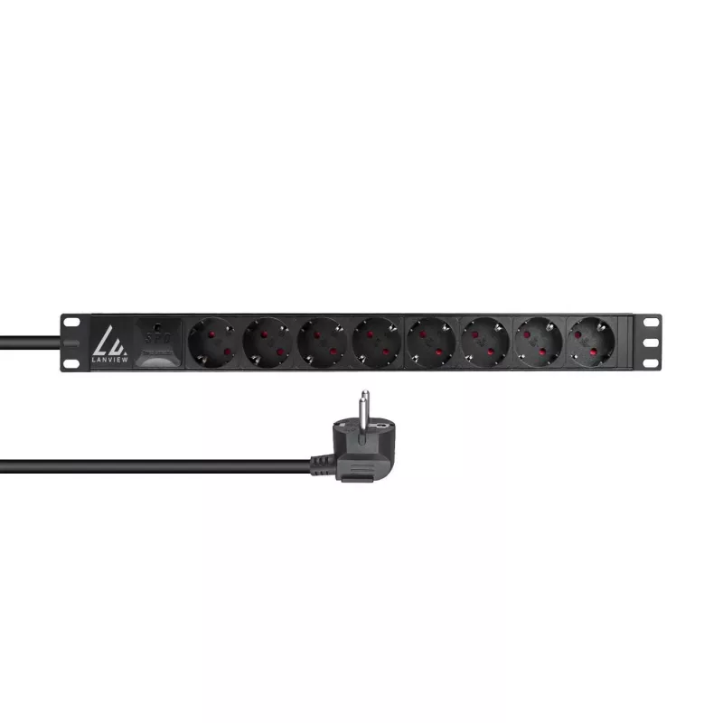 Maitinimo skirstymo įrenginys Lanview LVR-2MSCH-SPD-SCH8