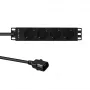 Rack PDU Lanview LVR-2MSCH-SCH-C13-4 — Lanview maitinimo skirstymo blokas LVR-2MSCH-SCH-C13-4