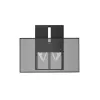 Monitor mount Vivolink VLMW-FLEXI-L adjustable height swivel
