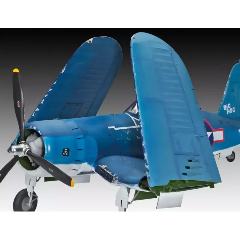 Fiksuoto sparno lėktuvo modelis Revell Vought F4U-1A CORSAIR