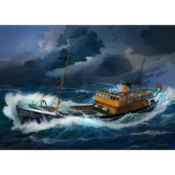 Žvejybinio laivo modelis Revell North Sea Trawler