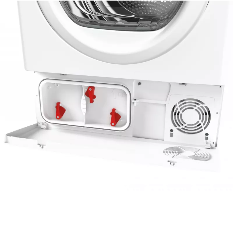 Candy Smart Pro CSOE H9A2TE-S skalbinių džiovyklė Laisvai pastatoma Pakraunama iš priekio 9 kg Balta