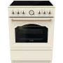 Gorenje GECS6B70CLI Laisvai pastatoma viryklė Keraminė kaitlentė Smėlio spalva