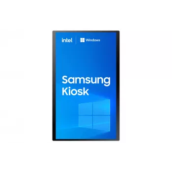 Samsung KM24C-C kiosko dizaino 61 cm (24 colių) LED 250 cd/m² Full HD baltas jutiklinis ekranas įmontuotas procesorius Windows 10 IoT Enterprise 16/7