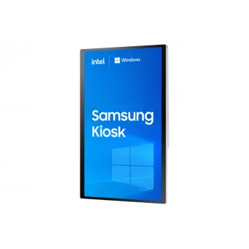 Samsung KM24C-C kiosko dizaino 61 cm (24 colių) LED 250 cd/m² Full HD baltas jutiklinis ekranas įmontuotas procesorius Windows 10 IoT Enterprise 16/7