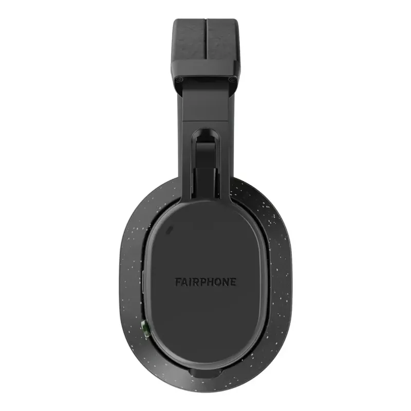 Belaidės ausinės Fairphone Fairbuds XL — Bluetooth, USB-C, 20–20 000 Hz, 10 m veikimo nuotolis, juodos, 330 g