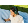Belaidės ant galvos dedamos ausinės Fairphone Fairbuds XL — Bluetooth, USB-C, skambučiai ir muzika, 20–20000 Hz, 10 m diapazonas, žalia