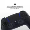 Žaidimų pultas Sony DualSense v3 Juoda — „Bluetooth“/USB, PS5, įmontuota baterija, USB-C, laidinis ir belaidis
