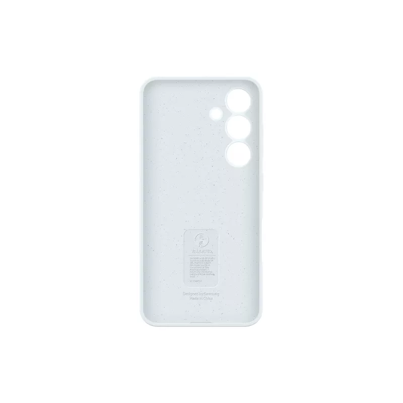 Išmaniojo telefono silikoninis dėklas Samsung Galaxy S24 — Baltas, 6,2 col. ekranams