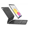 Klaviatūra Belkin BBZ002de-V3 QWERTZ vokiška Bluetooth juoda su jutikliniu kilimėliu