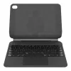 Klaviatūra Belkin BBZ002de-V3 QWERTZ vokiška Bluetooth juoda su jutikliniu kilimėliu