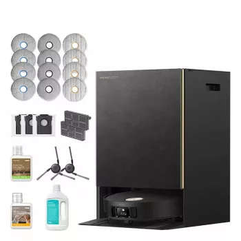 Robotinis dulkių siurblys Dreame Matrix10 Ultra Combi Juoda