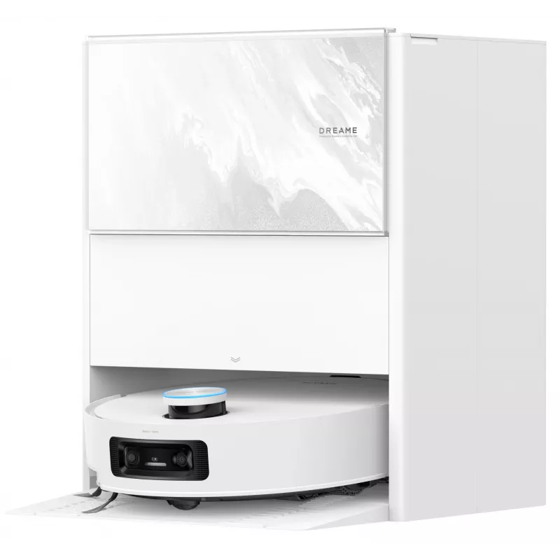 Robotų dulkių siurblys Dreame Aqua10 Ultra Track White