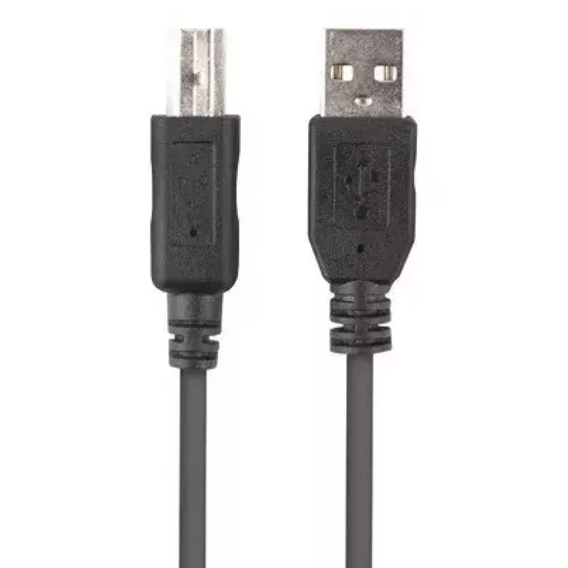USB 2.0 kabelis LANBERG CA-USBA-15CU-0030-BK, USB A į USB B, 3 m, juodas