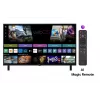 LG QNED AI 86QNED85A3C televizorius 2,18 m (86 colių) 4K Ultra HD išmanusis televizorius Wi-Fi juodas