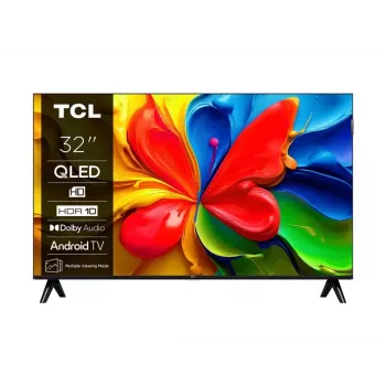 TCL 32V4C QLED TV 32 coliai (81,3 cm) HD 1366×768 Wi‑Fi Ethernet juodas