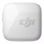 Belaidis prie kūno tvirtinamas mikrofonas-siųstuvas DJI CP.RN.00000430.01 — 100–20000 Hz, 3.87 V baterija, iki 11.5 val., balta, 26.1×26.6×16 mm