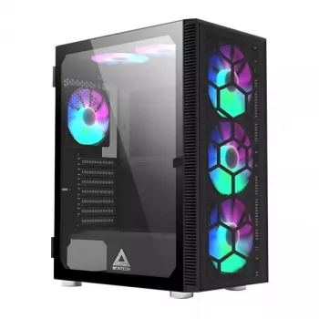 PC korpusas Montech X3 GLASS Midi Tower juodas