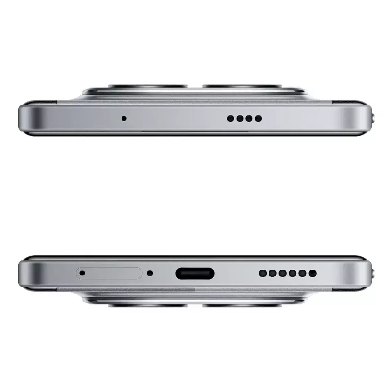 Išmanusis telefonas POCO M8 Pro 5G 6,83 col. Dual SIM Qualcomm 7s Gen 4, 12 GB RAM, 512 GB, 6500 mAh, Sidabrinis