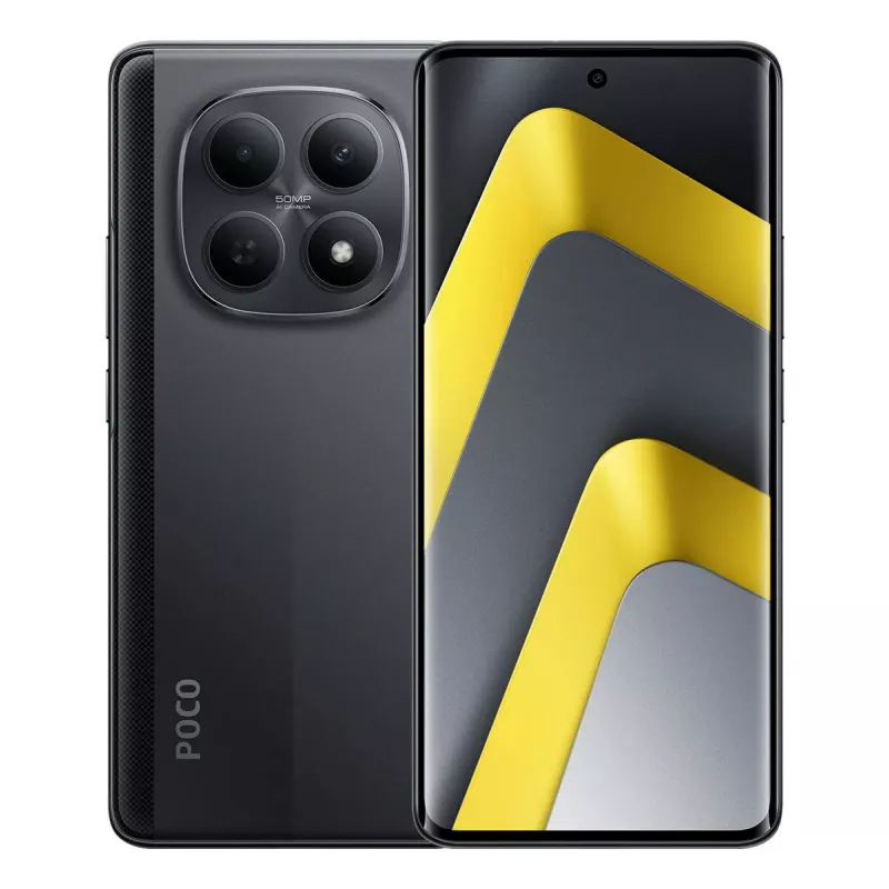POCO M8 5G 17,2 cm (6,77 colio) hibridinis dviejų SIM kortelių USB Type-C 8 GB 256 GB 5520 mAh juoda