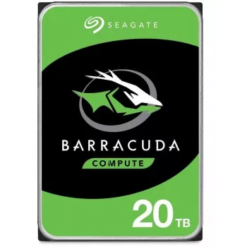 Seagate Barracuda 20TB vidinis kietasis diskas 7200 RPM 512 MB 3,5 col. Serial ATA