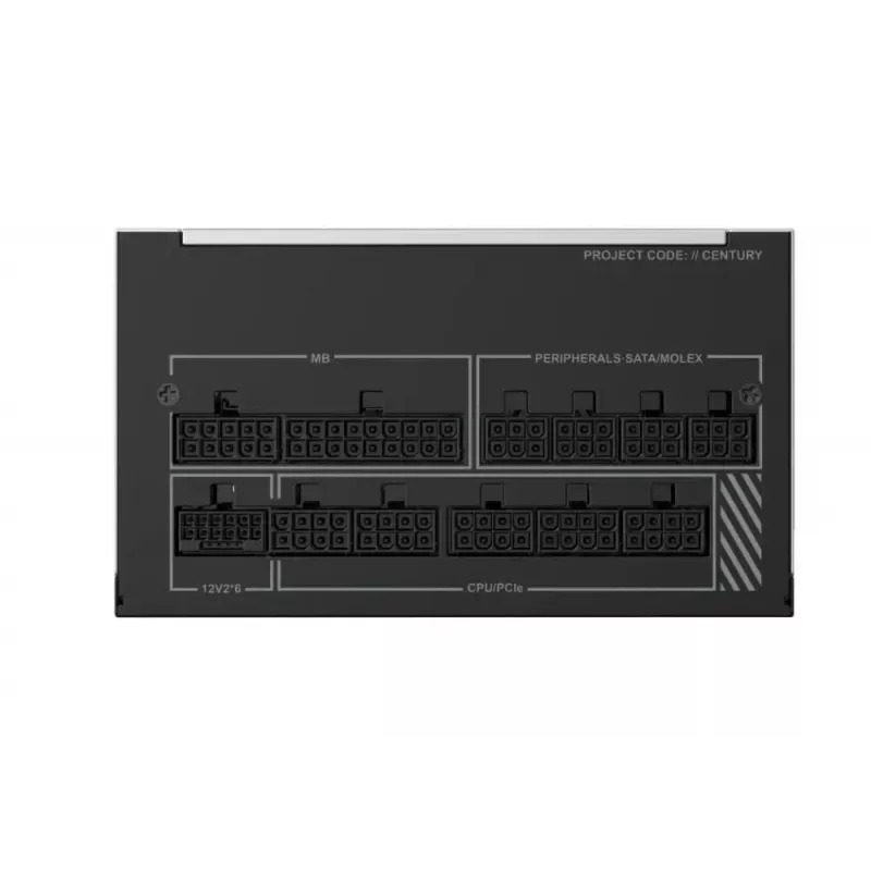 MONTECH CENTURY II 1200W maitinimo šaltinis, ATX 3.1, 80 PLUS Gold, 1200 W