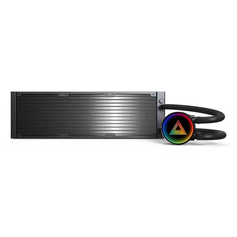 Montech LightFlow ARGB 360 Procesoriaus „viskas viename“ skysčio aušintuvas 12 cm juodas 1 vnt.