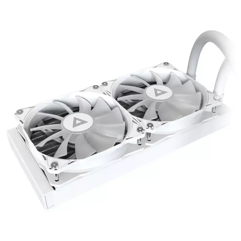 Montech LightFlow ARGB 360 procesoriaus „viskas viename“ skysčio aušintuvas 12 cm baltas 1 vnt.