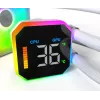 Montech HyperFlow Digital 240 procesoriaus skysčio aušintuvas “viskas viename” 12 cm baltas 1 vnt.